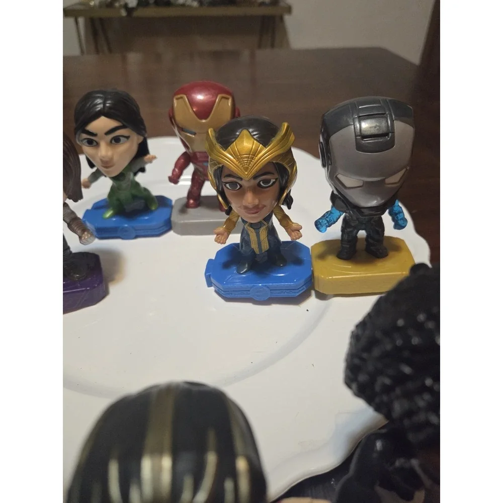 Mcdonalds Happy Meal Marvel Toys, Lot Of 10